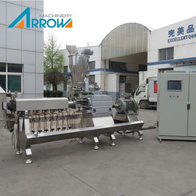 中国 food & Beverage plant various types of extruder for snack foods, textured protein, nutrition rice, breakfast cereals, fish feed and animal food 販売のため