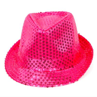 China Image Maker Supplier Sequin Jazz Hat Party With Disco Club Style For Adults for sale