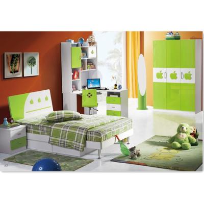 China Modern high quality kids furniture furniture set set cheap modern boys and girls bedroom for sale