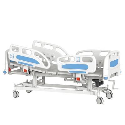 China D307pz1three 3-Function Height Adjustable Icu Bed 3 Function 3 Electric And Manual Crank Hospital Bed Patient Bed for sale