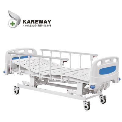 China Hospital Nursing Home S301LNC 3 Crank Manual Hospital Bed Specification Supply By China Kareway for sale