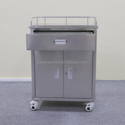 China Supplier Modern Kareway Medicine Emergency Medical Use Stainless Steel Multifunction Medical Cabinet for sale