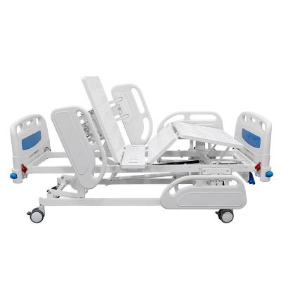 China Prices 3 Medical Functions Manufacturer Hospital Clinic Bed Patient Manual Single Hospital Bed With Central Control Casters for sale