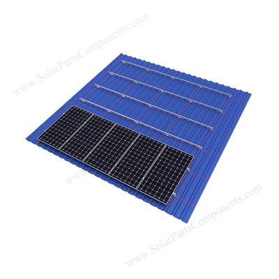 China Aluminum Metal Solar Roof Mounting Standing Seam Roof Clamp For PV Mounting System for sale