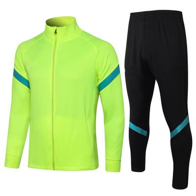 China 2022 new quick-drying adult football uniforms long shot jacket suit jacket autumn and winter training clothes for sale