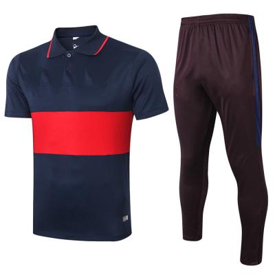 China 2022 spring and summer new factory soccer uniforms pants men's jersey spring and summer quick dry spring and summer POLO suits for sale