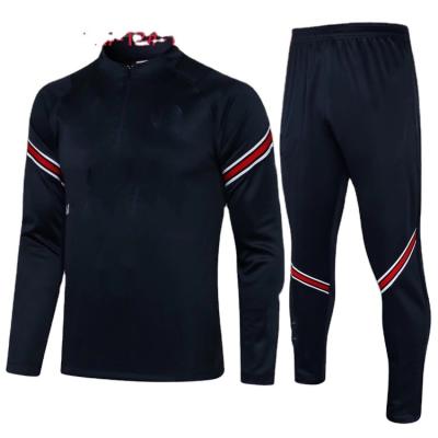 China 22 Factory direct sales club football quick-drying long-sleeved uniforms training suits quick-drying long-sleeved training suits for sale