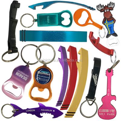 China Viable Custom Bottle Opener Key Chain , Personalized Beer Bottle Opener Key Chain for sale