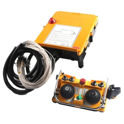 China IEHC F24-60 Universal Electric Tower Crane Chain Hoist Wireless Industrial Remote Control Joystick for sale