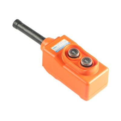 China Plastic iehc NAB direct series (COB) crane push button rainproof operation control switch pendant station for sale