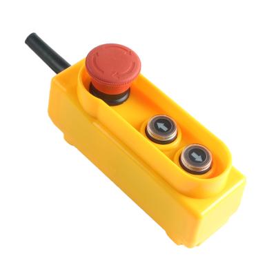 China Plastic iehc CATCH direct emergency stop rainproof push button crane series operation control switch pendant station for sale