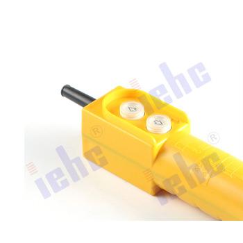 China Plastic iehc NAB series direct operation wireless remote control electric hoist for sale