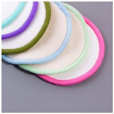 China Best Quality Soft Touch Around Reusable Bamboo Remover Pad Makeup Cotton Washable Facial Cleansing Shield for sale