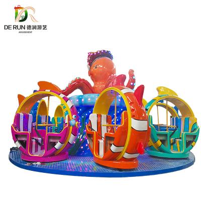 China exterior & Indoor Playground Amusement Rides Park Equipment New Product Manufacturer Amusement Park Rides Roataion Magic Octopus Kids Games For Sale for sale