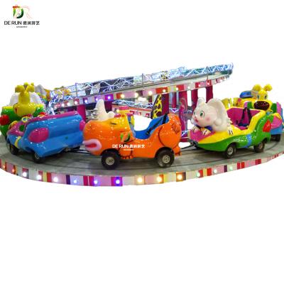 China Outdoor Play Fun Rides Mini Electric Train Shuttle For Kids for sale