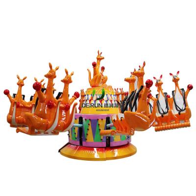 China Funfair Fun Games Family Rides Kangaroo Turning Jumping Jumper Rides Kangaroo Playground for sale