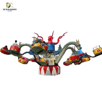 China FRP& Amusement steel outdoor play octopus rotary tower for sale for sale