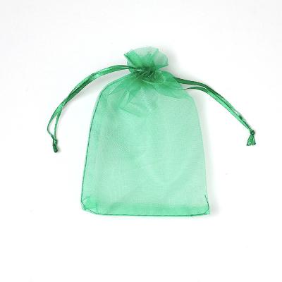 China 8x10cm Mixed Western Wedding Organza Drawstring Pockets Small Color Pcs Material Packing CWP for sale