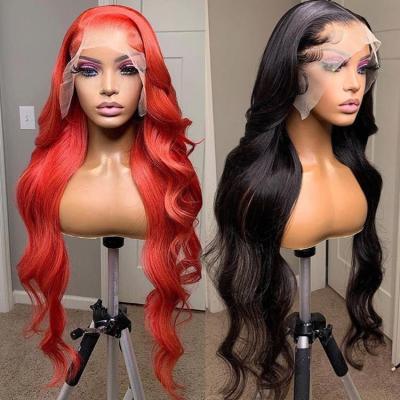 China Brazilian Body Wave 12A Virgin Hair Body Wave Wigs Hair Lace Front Human Hair Full Lace Wig For Women Color Hd Lace Front Wigs for sale