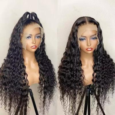 China Wholesale Body Wave Brazilian 13x6 HD Transparent Hair Lace Front Wig For Black Women, 13*4 HD Deep Wave Swiss Lace Frontal Wigs for sale