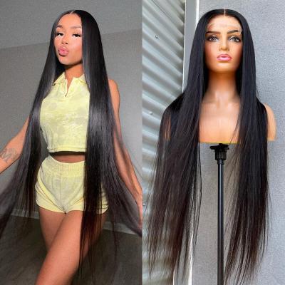 China Hd Wholesale Raw Indian Human Hair Full Density Body Wave 180% 250% Virgin Human Hair Wigs Full Lace Frontal Wigs For Black Women for sale