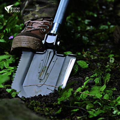 China Zune Lotoo Multifunctional Multi-Tool Metal Folding Shovel for Survival and Camping for sale