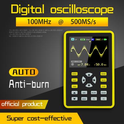 China FNIRSI-5012H 2.4 Inch Analog Display Digital Oscilloscope 500MS/s Sampling Rate 100MHz Bandwidth Support Waveform Storage 114mm x 74mm x 33mm for sale