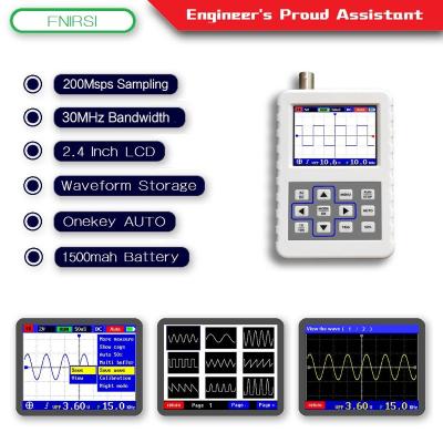 China FNIRSI-2031H Mini Handheld Portable Digital Oscilloscope 30M Bandwidth 200MSps Sampling Rate 107 x 70 x 24mm for sale