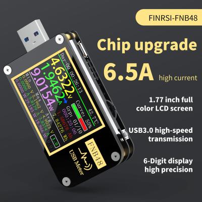 China N FNB48 QC4+PD3.0 Palladium Trigger Voltmeter Ammeter Current and Voltmeter USB Tester 2.0 PPS Protocol Capacitance Fast Charging Test for sale