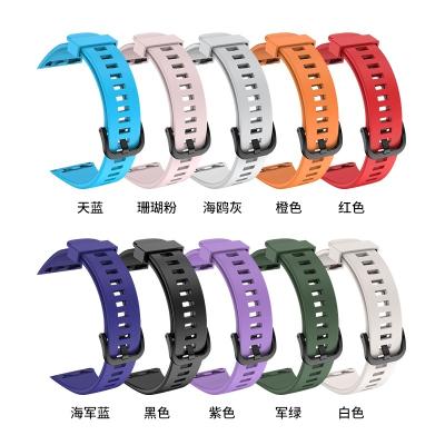 China Sport Silicon Band For Huawei Band 6 / For Huawei Honor 6 Band Silicon Band for sale