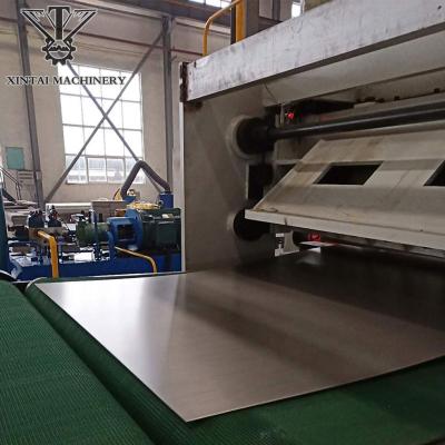 China Steel Hydraulic Single Cut To Line Machine Silicon Length Steel Coil Straightening And Leveling Steel Plate Cutting Machine for sale