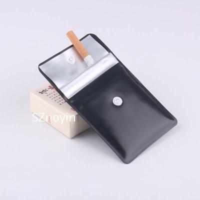 China Storage Light Convenient Portable Aluminum Eva Pocket Ashtray for sale