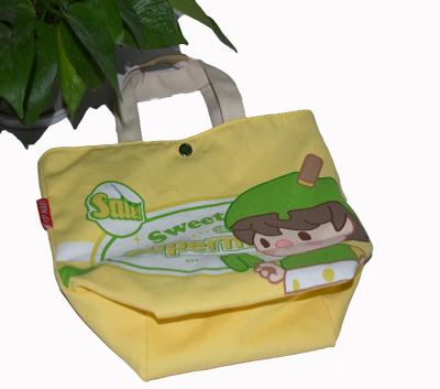 China Cheap Eco-friendly/Reusable Factory Price Cotton Packing Customize Canvas Shopping Bag Women Grocery Handbag High Quality School Bag For Kid for sale