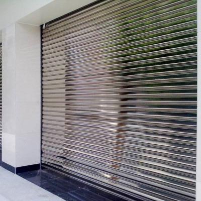 China Single Layer And Double Layer Cabinet Tambour Photos Stainless Steel Electronic Roller Shutter Door For Home for sale