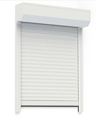 China Hurricane Single Vertical Ready Made Aluminum Openable Residential Window Shutter for sale