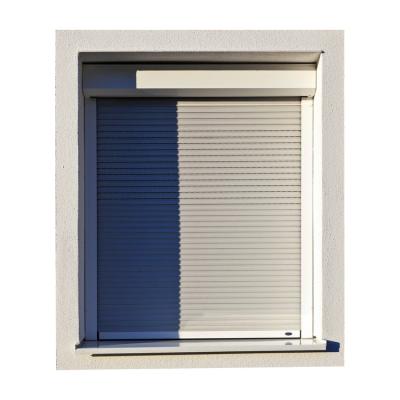 China Commercial Exterior Luxury Single Storm Rain Proof Automatic Electric Window Shutter for sale