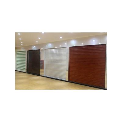 China Durable Aluminum Electric Roller Shutter Caribbean Window And Door For Security for sale