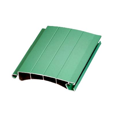 China Galvanized steAluminum alloy extruded aluminum profiles electric roller door slats for roller shutters for sale