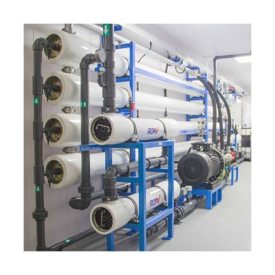 China 2500L/Hour Hotels Water Treatment Seawater Desalination Plant Mobile Reverse Osmosis System zu verkaufen