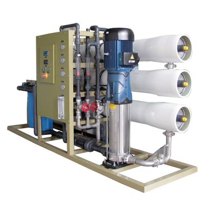 China Hotels Water Desalination Plant Reverse Osmosis System Brackish Brackish Water Desalination Machine Price For Sale zu verkaufen