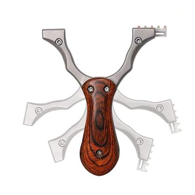 China Good quality and cheap price outdoor shooting game catapult hunting folding slingshot for sale