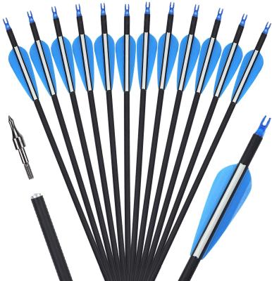 China Durable And Hard To Bend 30inch Durable And Hard To Bend Arrows Archery Aluminum Hunting Arrow for sale