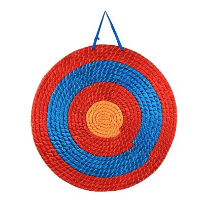 China Traditional 20 Inch Round Archery Shooting Target Straw Grass Shooting Target for sale