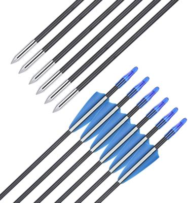 China 2021 Most Popular Factory Outlet TPU Feather 6mm Fiberglass Arrow TIR for sale