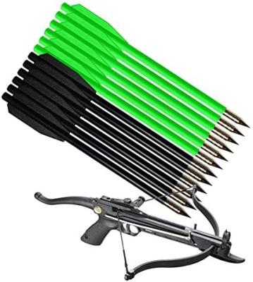 China Chinese professional manufacturer skillfull manufactyre ABS feather 6.3inch arrow crossbow TIR steel arrow for sale