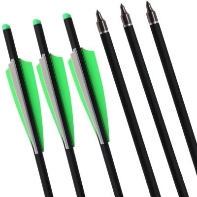 China Hunting 20inch Archery Carbon Fiber Arrows 8.8mm Crossbow Arrows for sale