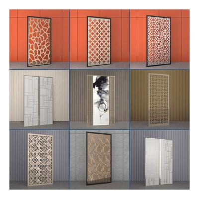 China Art Deco Futing Divider Rooms Portable Outdoor Folding Doors Room Dividers Screens Wholesale for Room for sale