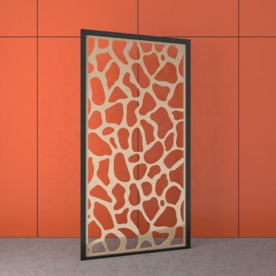 China Modern Laser Cut Art Metal Screens Panels Decorative Outdoor Garden Privacy Aluminum Garden Screen for sale