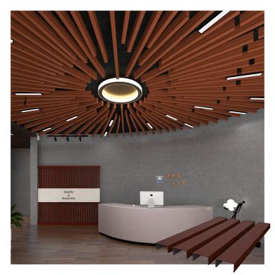 China Factory Price Artistic Wholesale False Ceiling Designs Ceiling Designs For Shops Partition Aluminum Ceiling Fast Delivery for sale