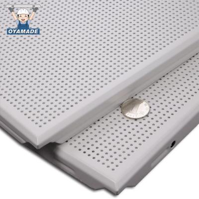 China Artistic Ceilings 600x600mm Perforated Aluminum Ceiling Panels , Interior Decorative Aluminum Ceiling Plates for sale